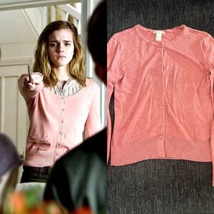 Hermione Granger Pink Cardigan Alt